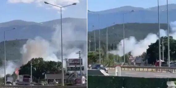 Bursa Kestel’de ormanlık alanda yangın: Söndürme çalışmaları sürüyor