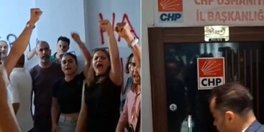 CHP Osmaniye İl Başkanlığı'nda gerginlik Parti binasına çilingir ve polis eşliğinde girildi