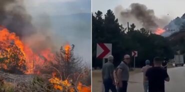 Isparta'da korkutan yangın Alevler ormanlık alana sıçradı
