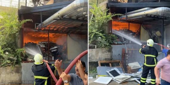 Muğla’da devlet hastanesinde yangın: Hastalar tahliye edildi