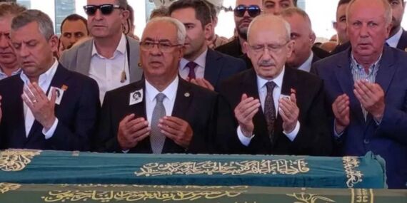 Olcay Baykal’ın cenazesindeki fotoğraf tartışma yarattı: Muharrem İnce sessizliğini bozdu