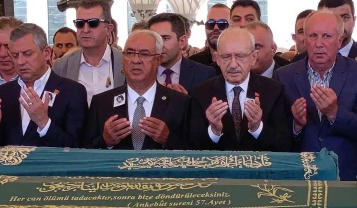 Olcay Baykal’ın cenazesindeki fotoğraf tartışma yarattı Muharrem İnce sessizliğini bozdu