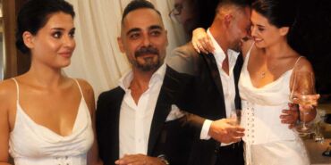 Olgun Toker ile Yağmur Karakılınç nişanlandı Törenden ilk kareler