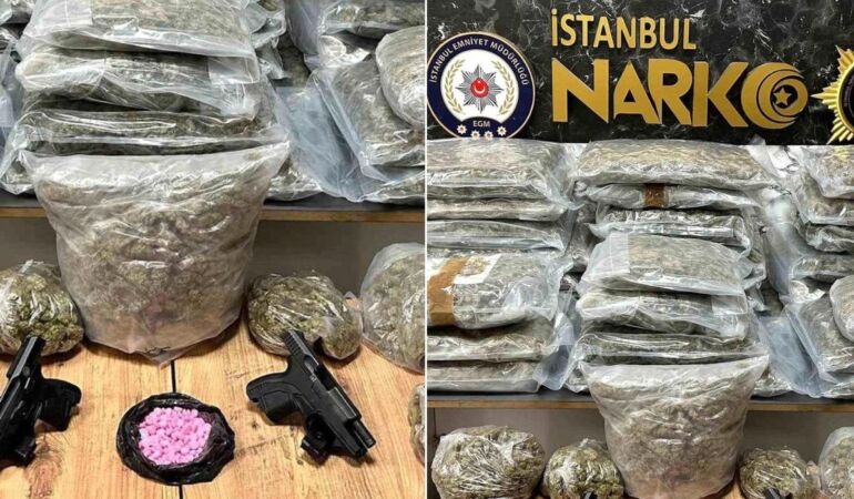 İstanbul’da birçok yerde düzenlenen ‘uyuşturucu’ operasyonunda gözaltılar!