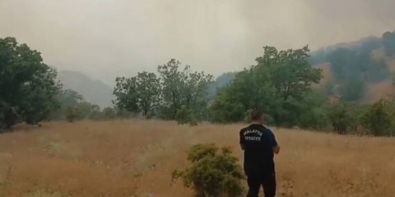 Malatya Pütürge’de orman yangını: Ekipler müdahale ediyor!