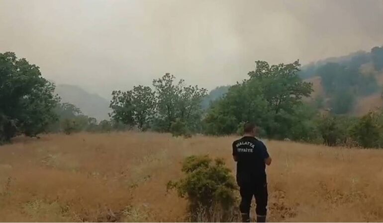 malatya orman yangını