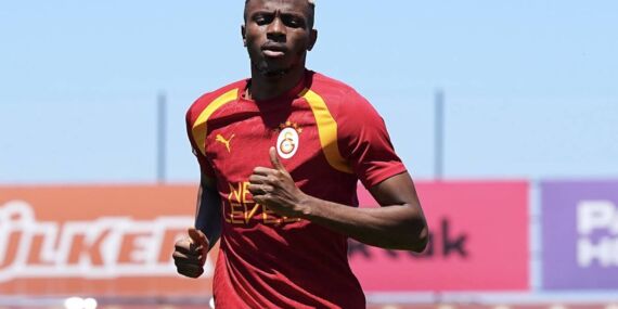 Galatasaray’a Victor Osimhen müjdesi: Antrenmanlara başladı