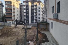 Çekmeköy’de gece yarısı panik İstinat duvarı çöktü,