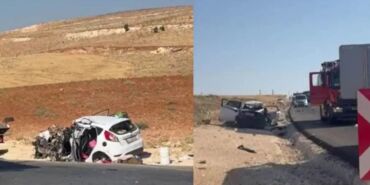 İki araç kafa kafaya çarpıştı Can kayıpları ve yaralılar var