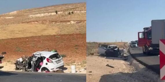 İki araç kafa kafaya çarpıştı: Can kayıpları ve yaralılar var