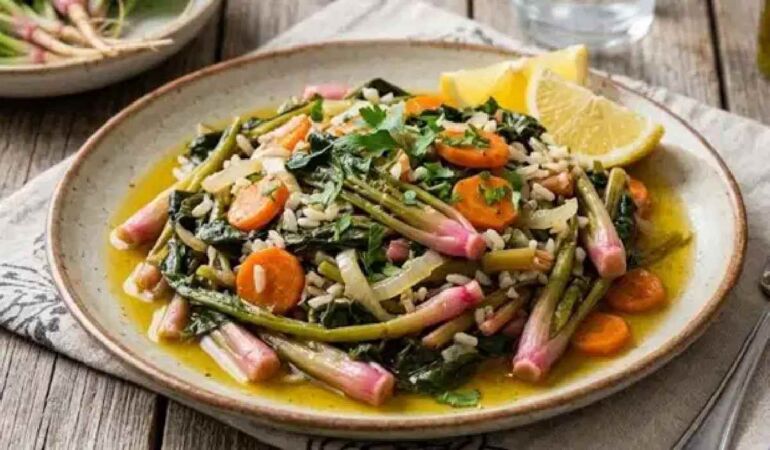 Ispanak köklerini sakın çöpe atmayın MasterChef usulü zeytinyağlı ıspanak kökü tarifi