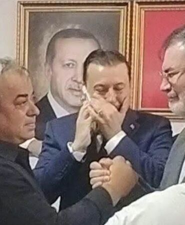 YENİ Parti ‘anlaşma’ demişti CHP’li Harun Bila’dan AKP ilçe binasına ziyaret