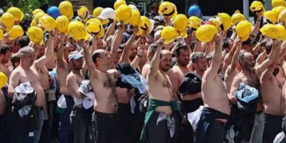 Eylemi sonlandırdılar… Maden işçilerinin direnişinde zafer