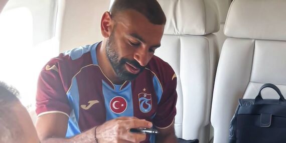Mohamed Salah, Trabzonspor için İstanbul’da!