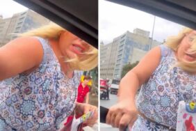 Şişli’de trafikte kornaya basıp tepki gösteren kadına saldırdı