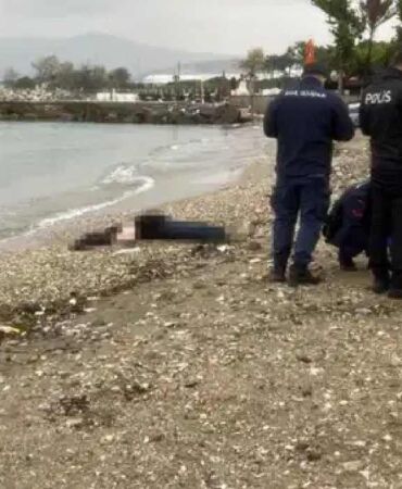 Bursa Mudanya’da plajda erkek cesedi bulundu Üzerinden not çıktı