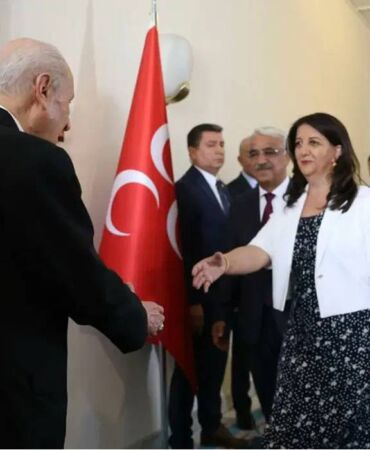 DEM Parti İmralı heyeti Devlet Bahçeli