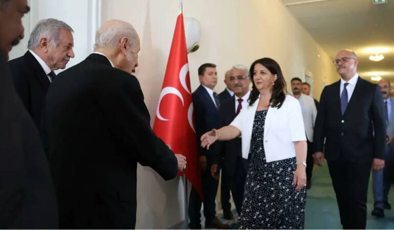 DEM Parti İmralı heyeti Devlet Bahçeli