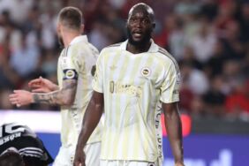 Fenerbahçe’de gözler Lukaku’da Aston Villa maçı öncesi takımdan ayrı çalıştı