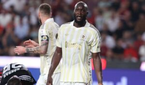 Fenerbahçe’de gözler Lukaku’da Aston Villa maçı öncesi takımdan ayrı çalıştı