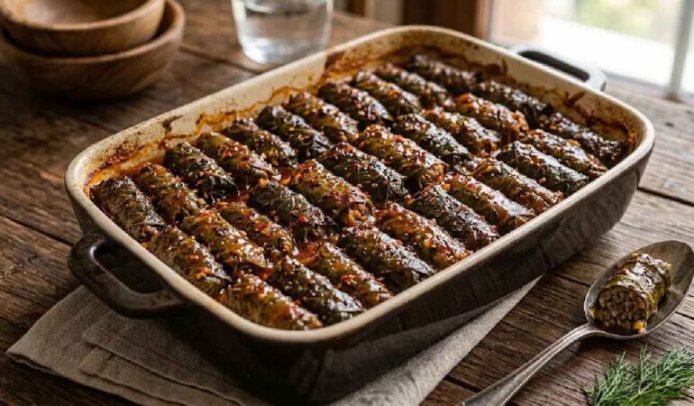 MasterChef usulü etli güveç sarması nasıl yapılır?