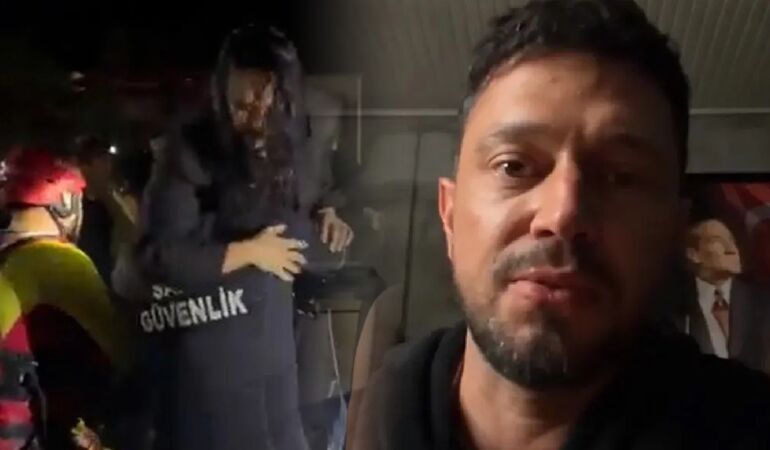 Murat Boz ve Demet Özdemir Sarıyer’de mahsur kaldı Botla kurtarıldılar