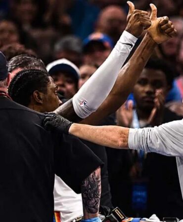 NBA’de korku dolu anlar Jalen Williams sol bacağından sakatlandı