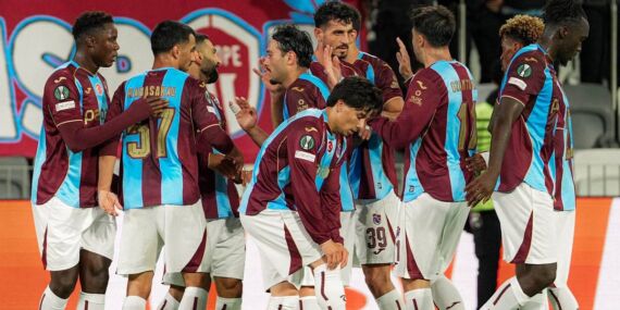Deplasmanda 4 golle güldü: Trabzonspor’dan UEFA Konferans Ligi’ne harika başlangıç