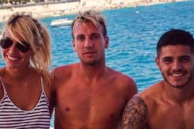 Wanda Nara ve Maxi Lopez buzları eritti!1
