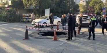 beşiktaş yol çökmesi